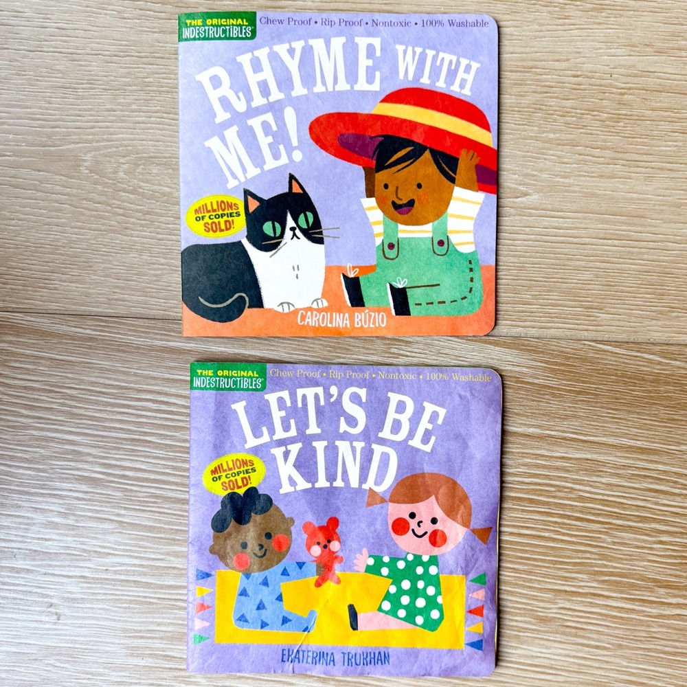 2 Indestructibles Books